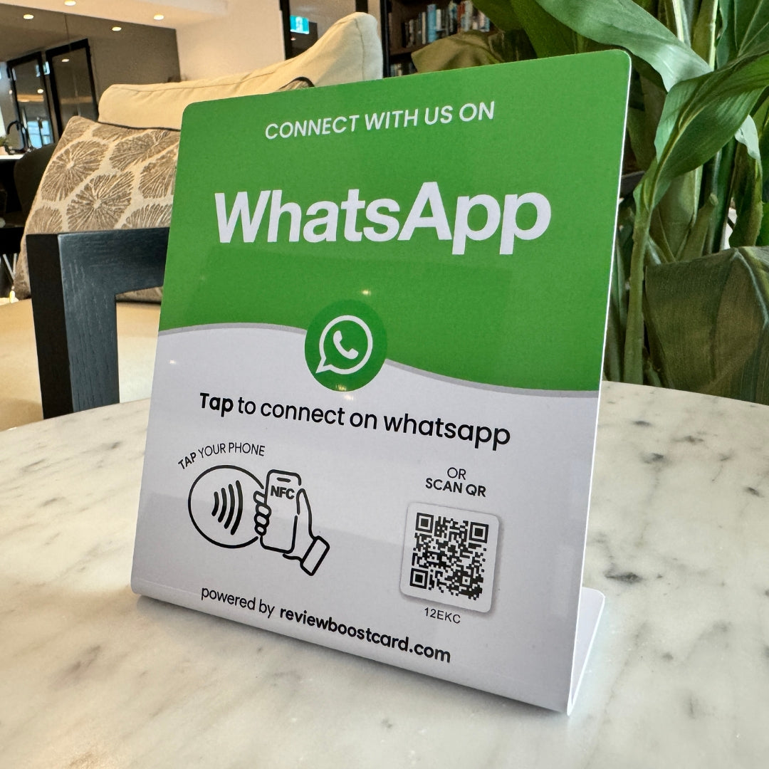 WhatsApp Contact Stand